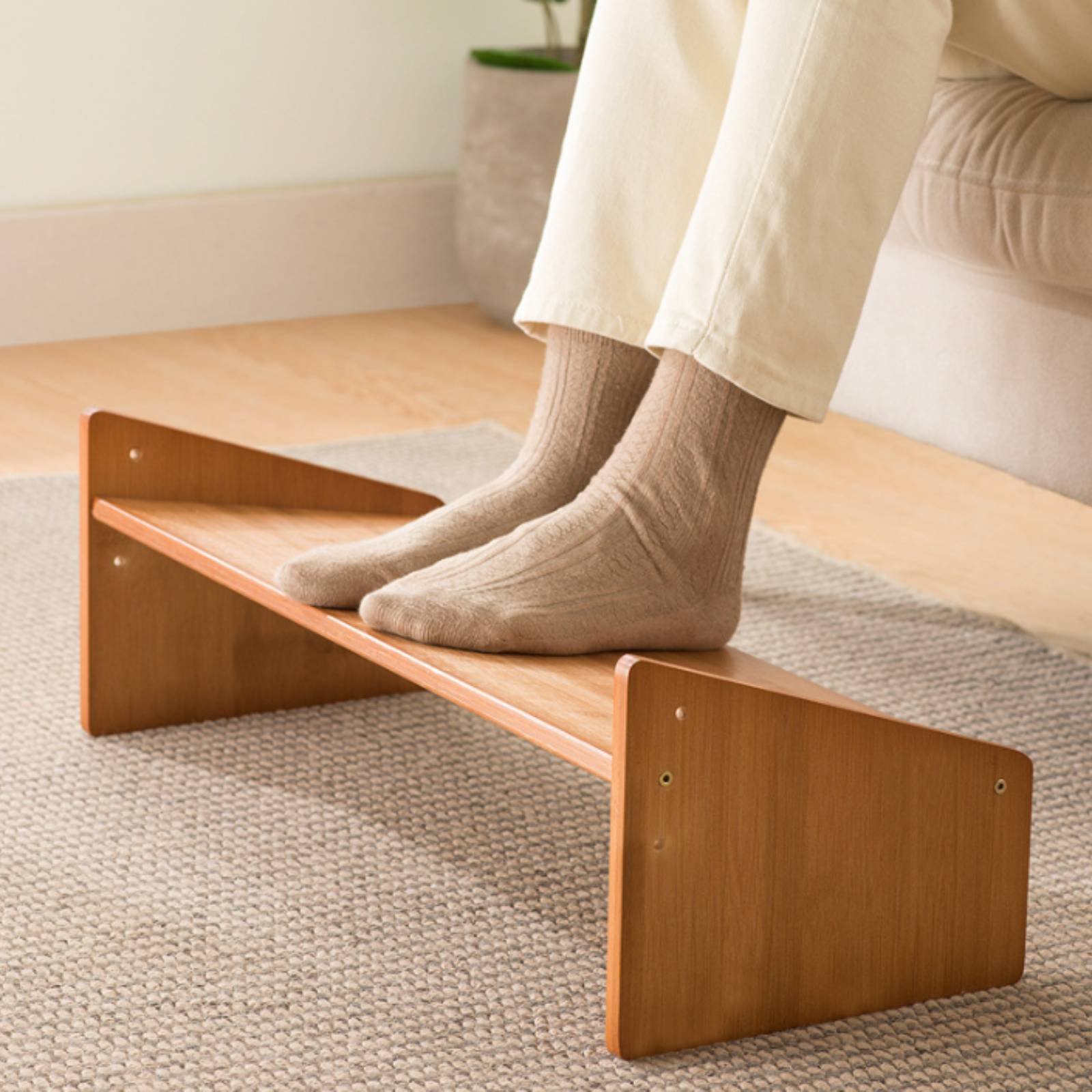 Office Stool - Reposapiés para Debajo del Escritorio, Superficie