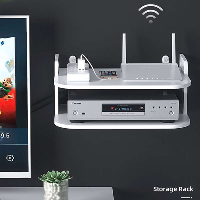 Desk Organizer - Estante Organizador de Cables para Router