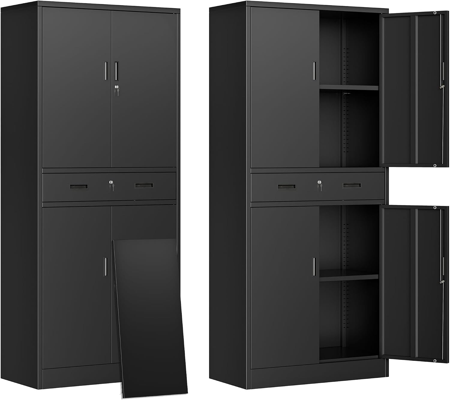 File Cabinet - Armario de Almacenamiento Metálico Alto con