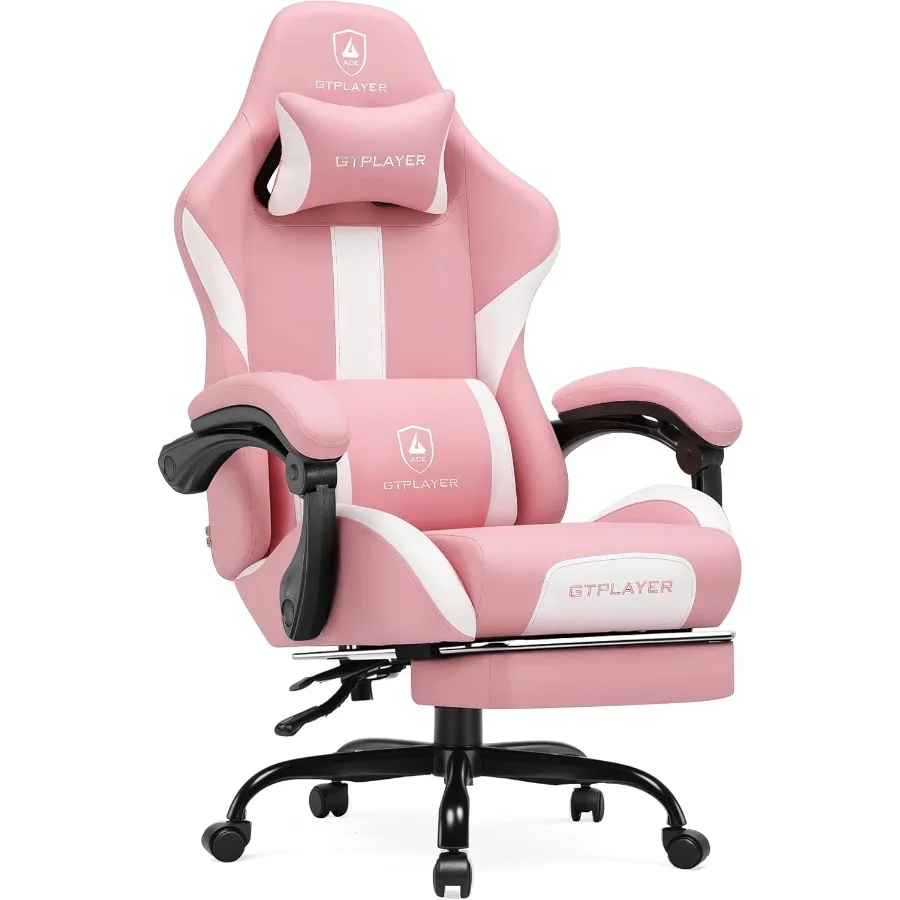 Office Chair Cushion - Silla de juego con reposapiés y