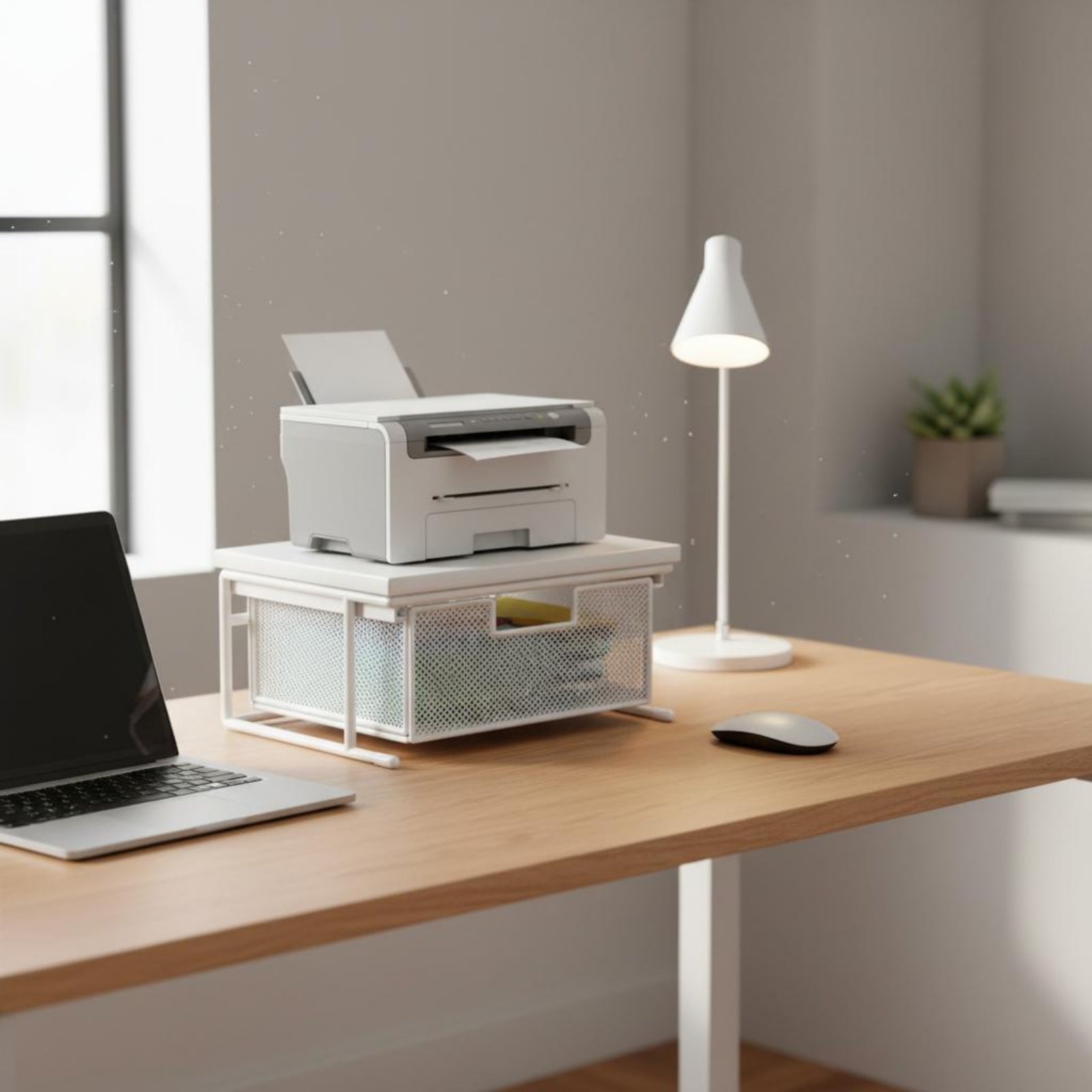 Printer Stand - Soporte para Impresora con Cajón, Soporte