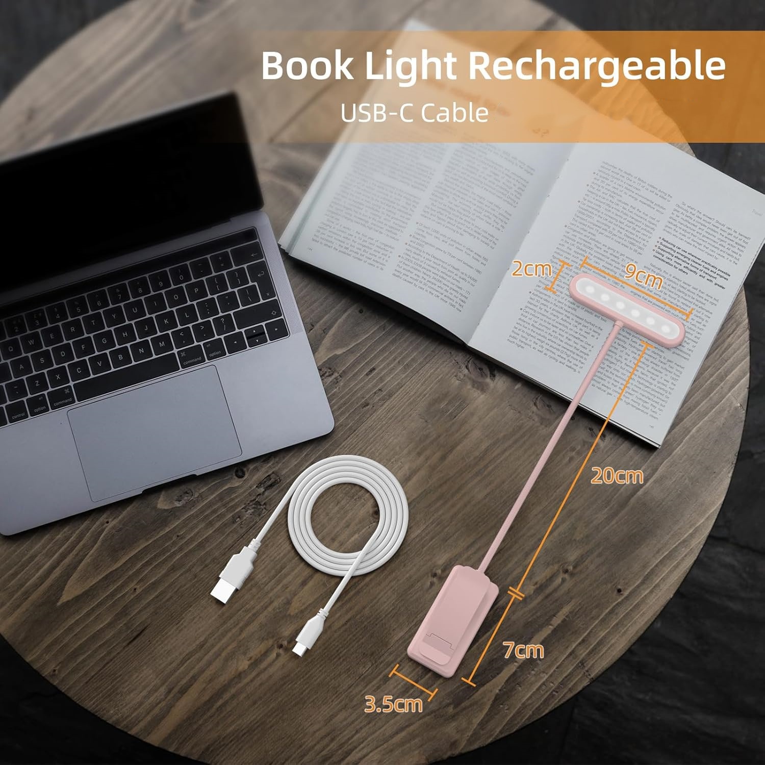 Lámpara de Lectura con Clip pa - Desk Lamp reseña y precio