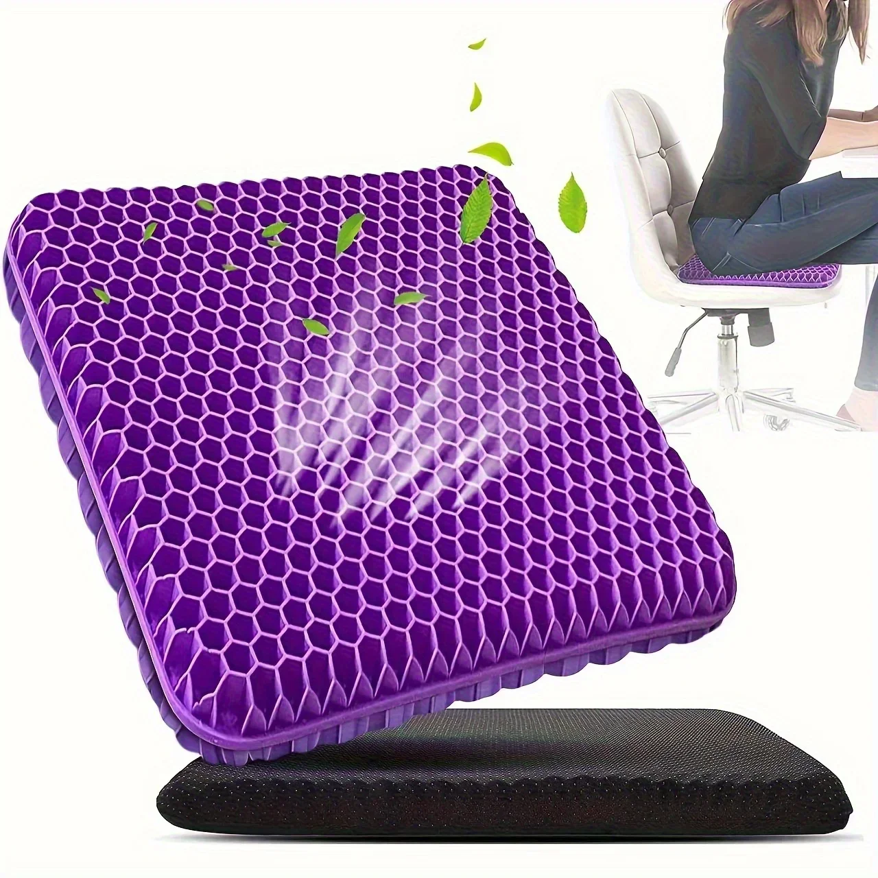 Cojín de gel para asiento, 1 u - Office Stool reseña y precio
