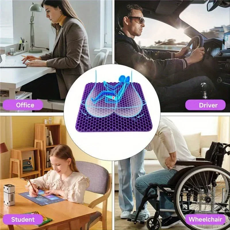 Cojín de gel para asiento, 1 u - Office Stool reseña y precio