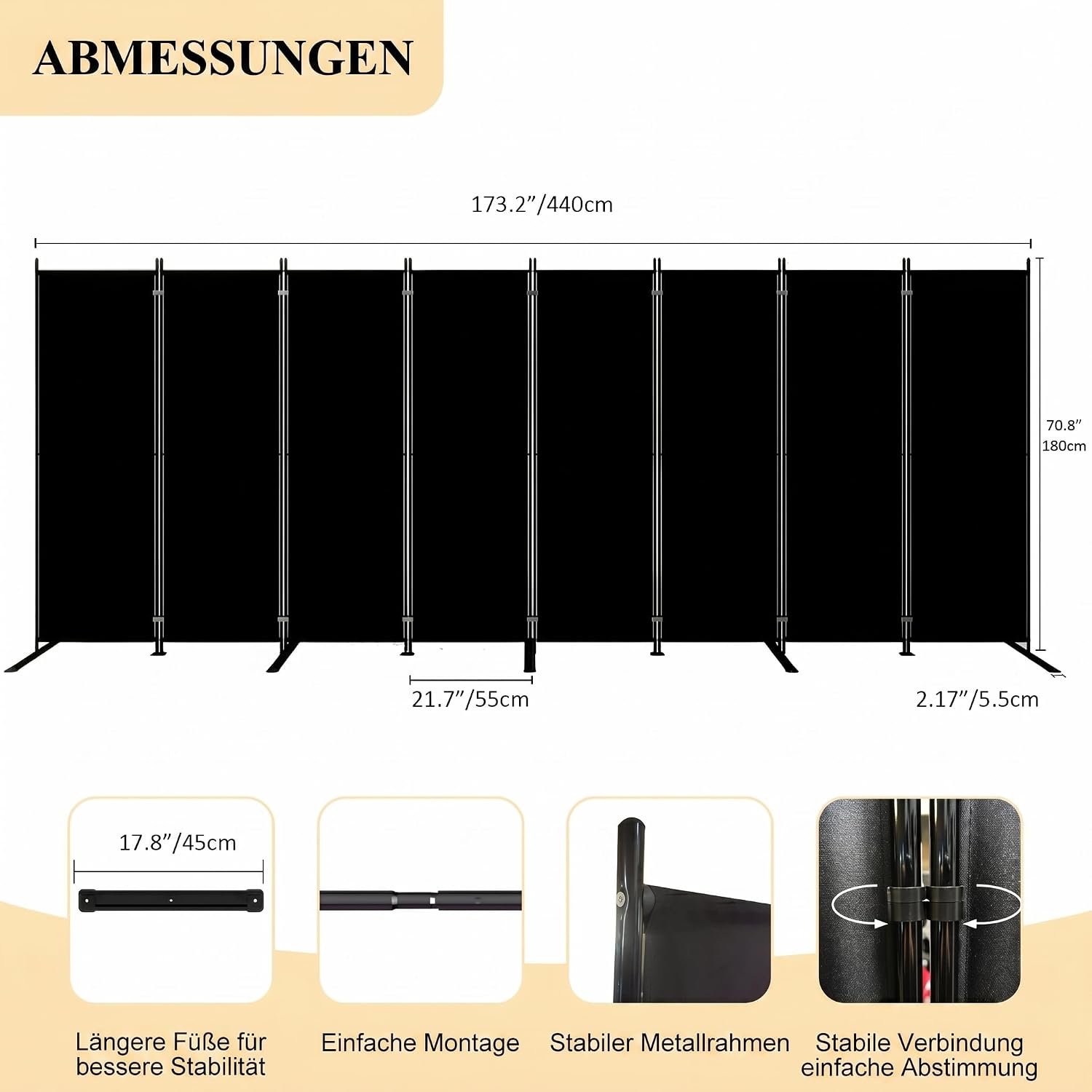 Separador de Habitaciones Pleg - Partition Screen Divider reseña y precio