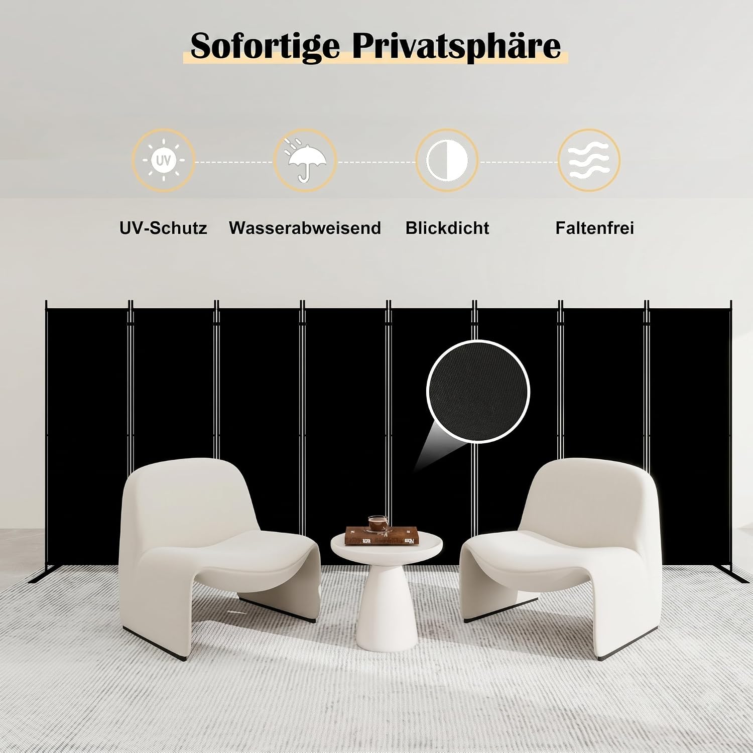 Separador de Habitaciones Pleg - Partition Screen Divider reseña y precio
