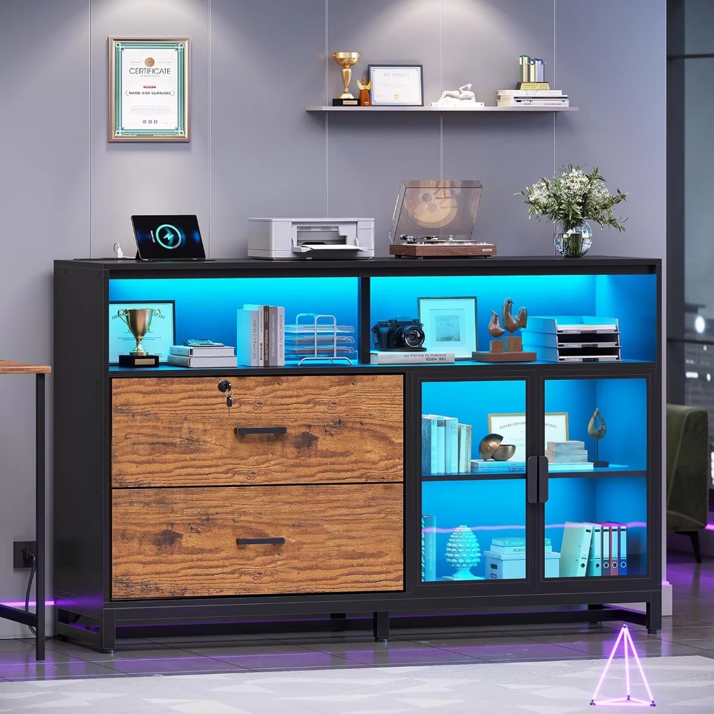 Archivador de 59 pulgadas, 2 c - File Cabinet reseña y precio