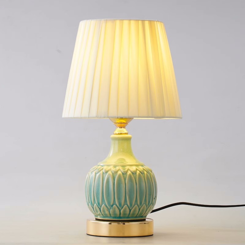 Lámpara de escritorio de cerám - Desk Lamp reseña y precio