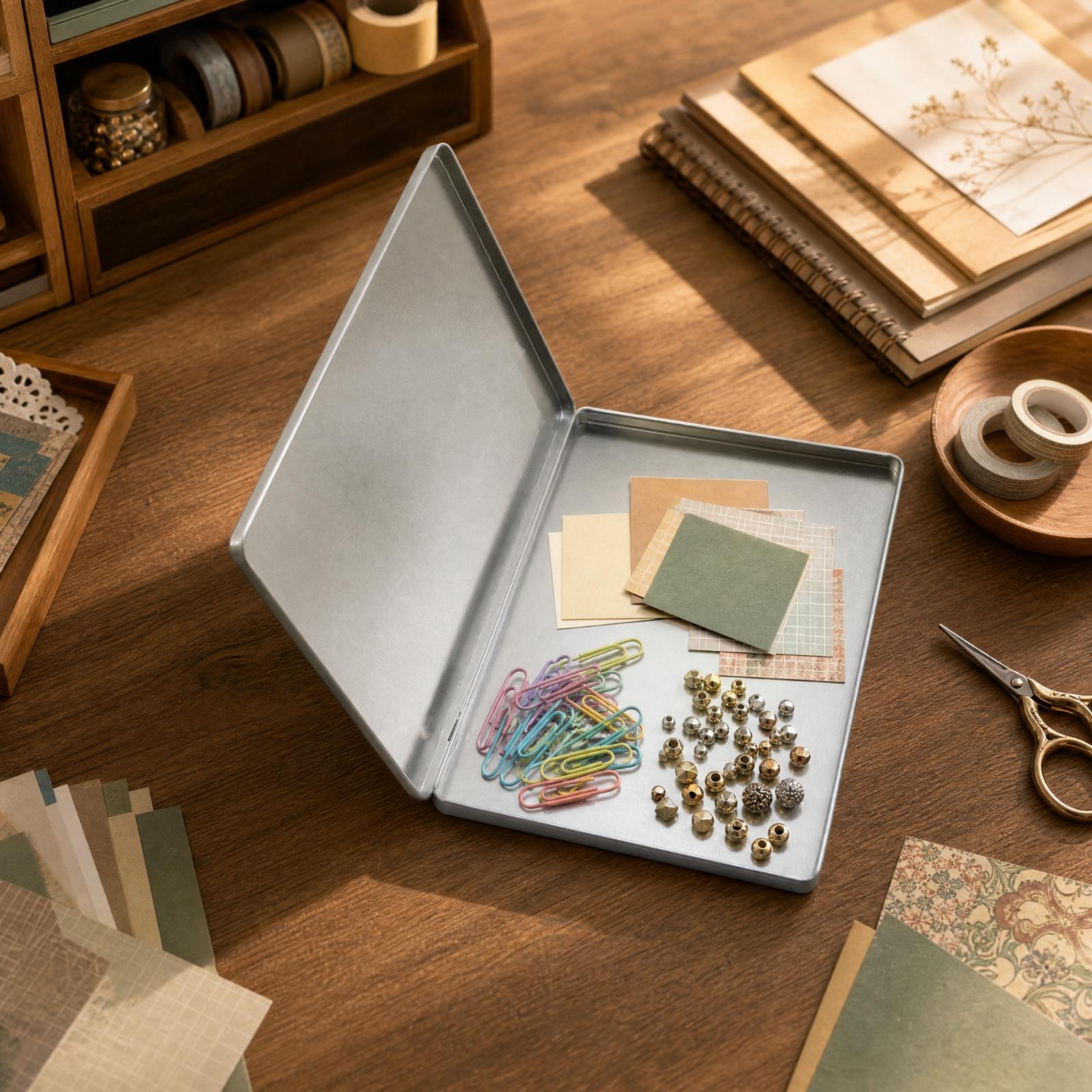 Caja metálica para guardar doc - File Cabinet reseña y precio