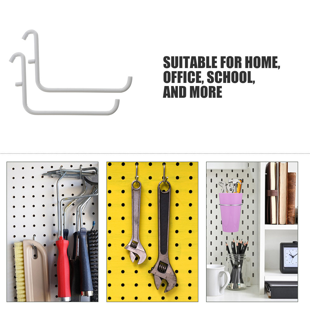4 ganchos metálicos pintados p - Desk Organizer reseña y precio