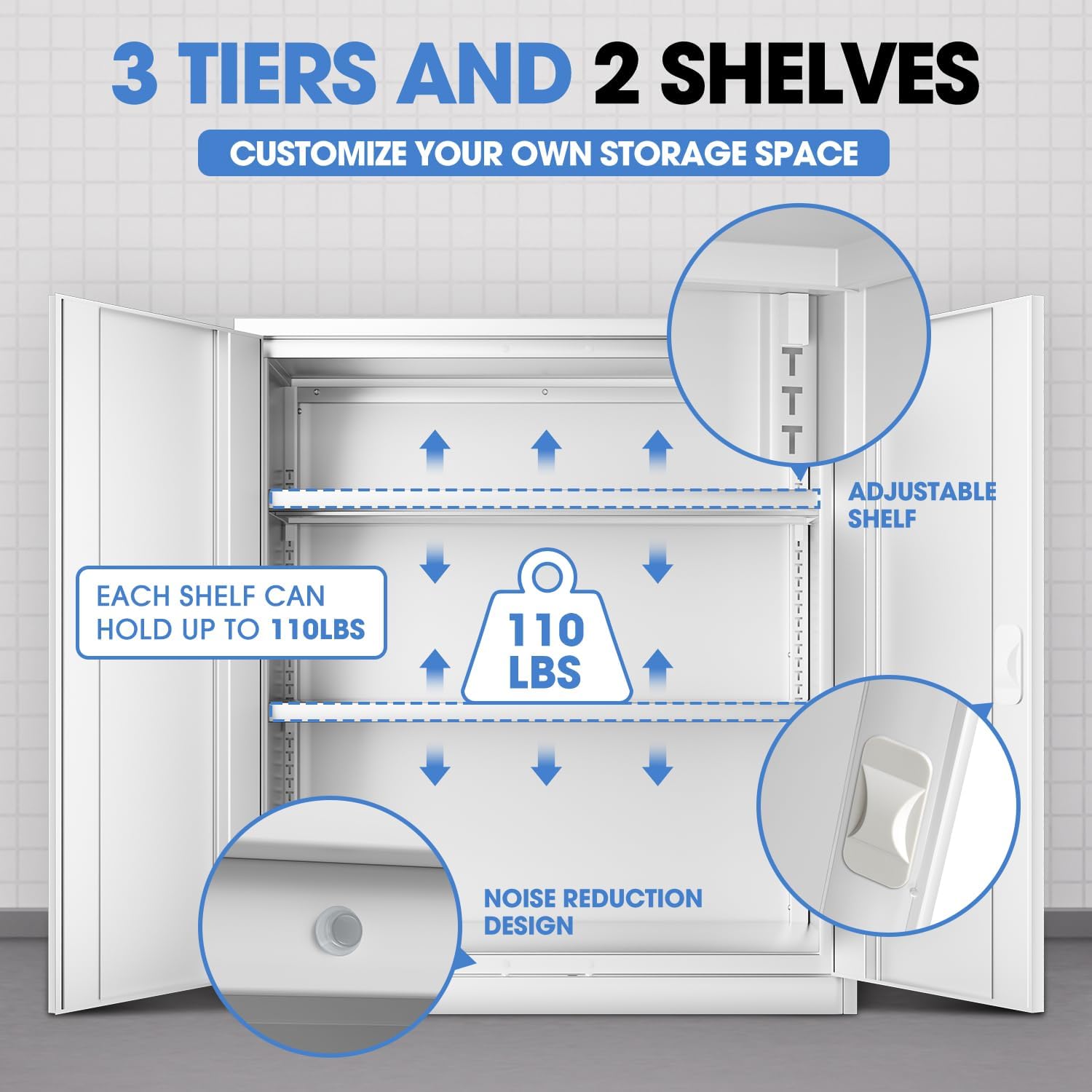 # Archivador Metálico Blanco R - File Cabinet reseña y precio