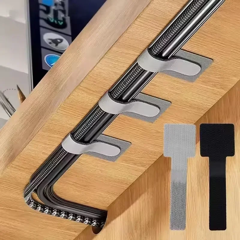 Bridas de cable reutilizables, - Desk Organizer reseña y precio