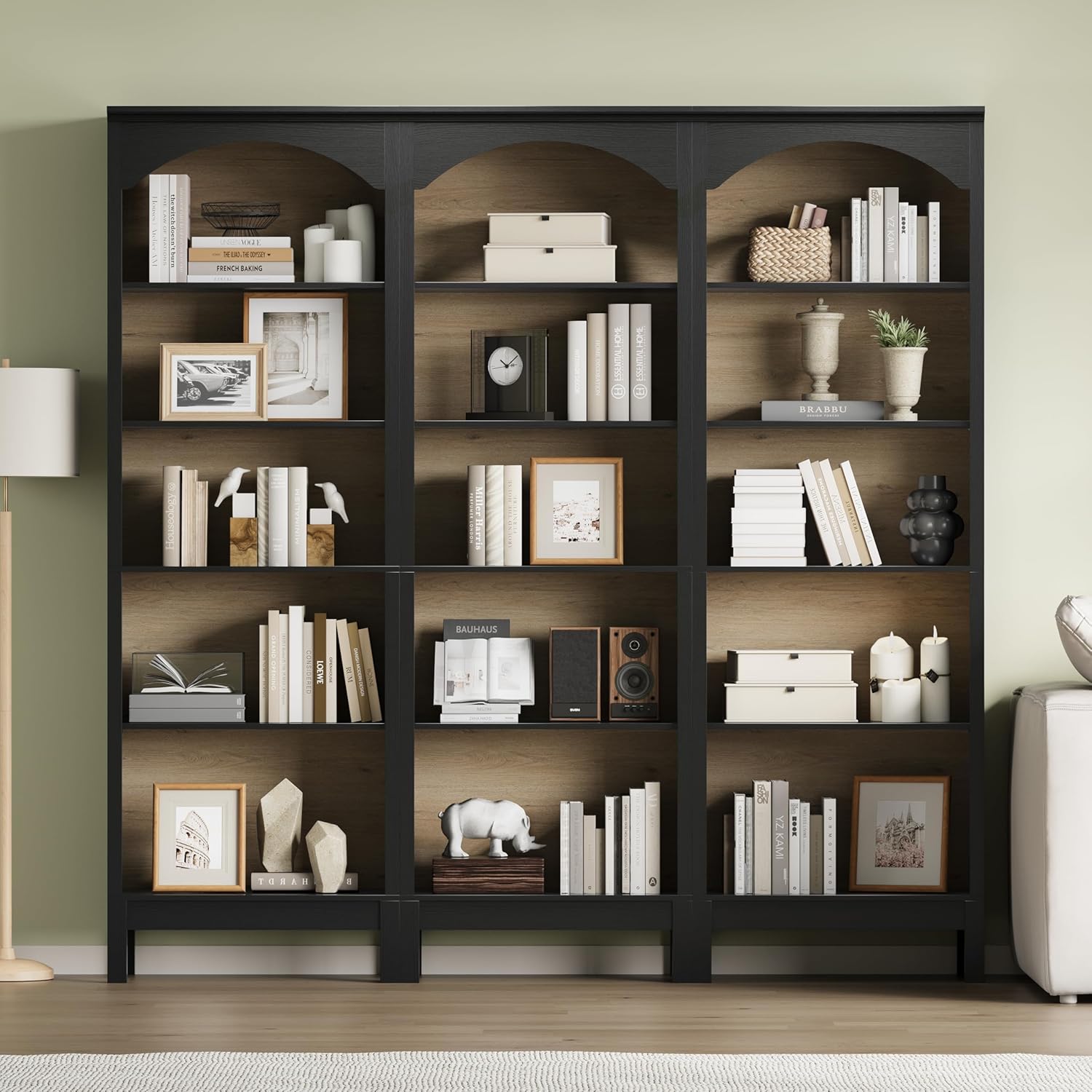 Estantería Arqueada con 5 Nive - Bookshelf reseña y precio