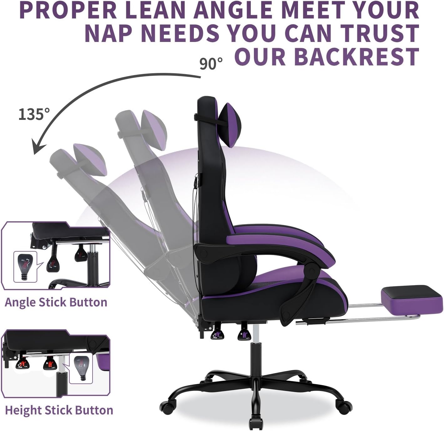 Silla de juego con función de  - Office Chair reseña y precio